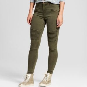 MOSSIMO Moto Jeggings with Zippers